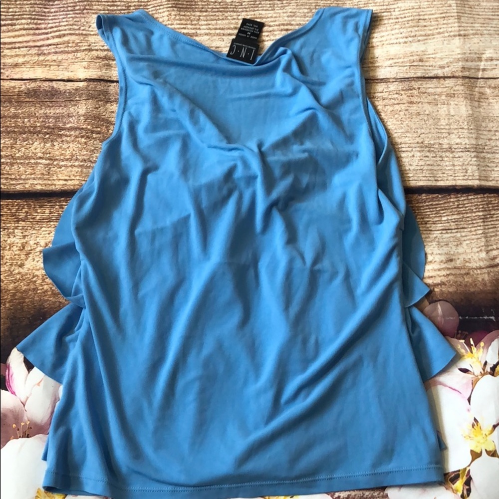 INC Ruffled Top - Picture 3 of 3